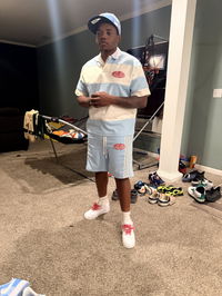 Lacelocks Rugby Polo V2 (Sky Blue)