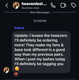 @heavenleelashes review photo