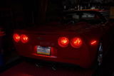 Red 3157 CanBus-Ready Rear Turn Signal Light Brake Light Tail Light LED Bulbs | D2 Series