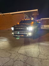Fit for 2019-2024 Ram 2500 3500 Custom Made LED H11 9005 Headlight Bulbs with Dust Cover