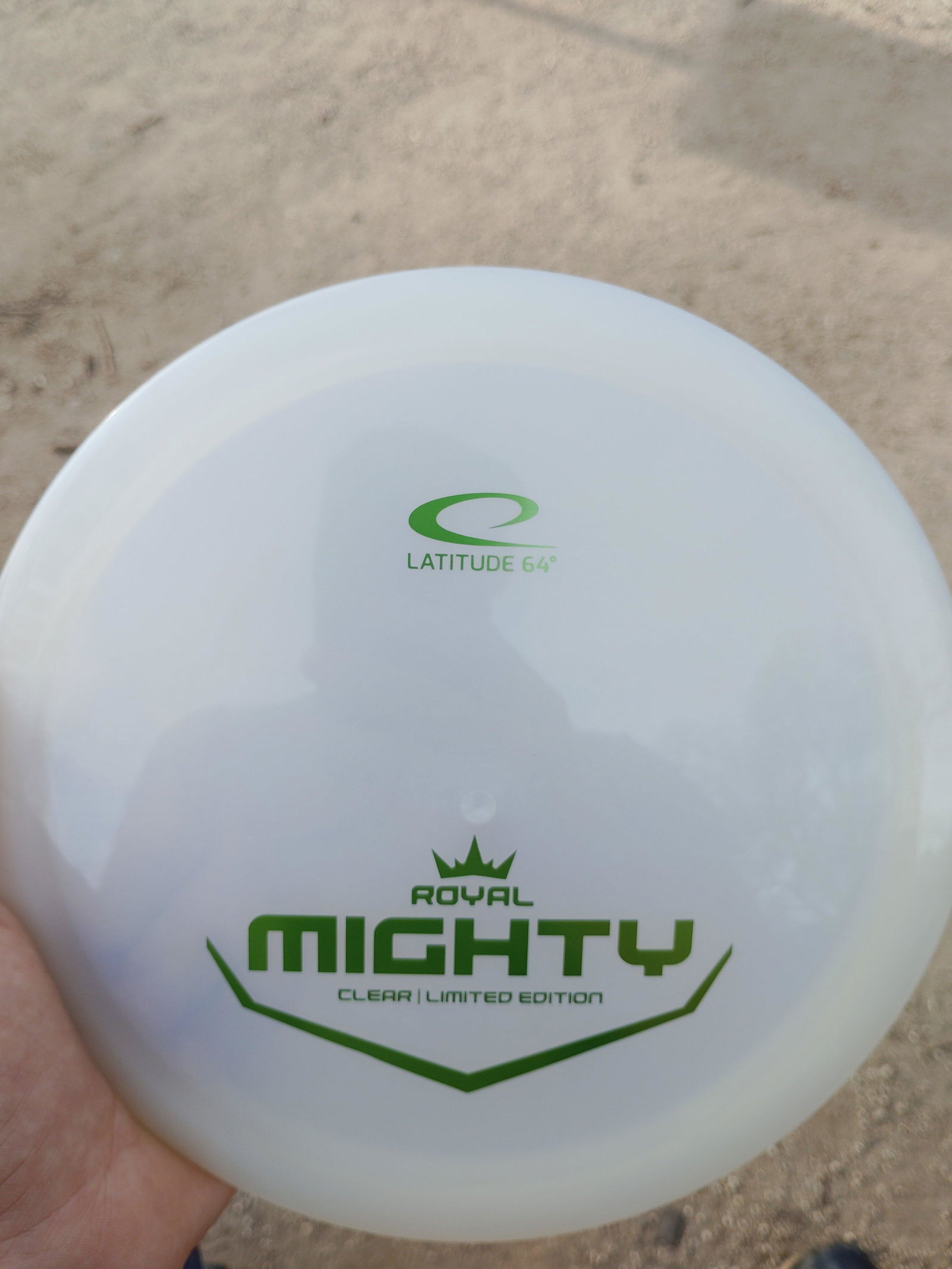 Clear Mighty Limited Edition | Exclusive Latitude 64 Disc