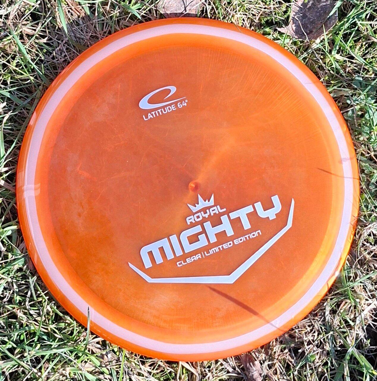Clear Mighty Limited Edition | Exclusive Latitude 64 Disc