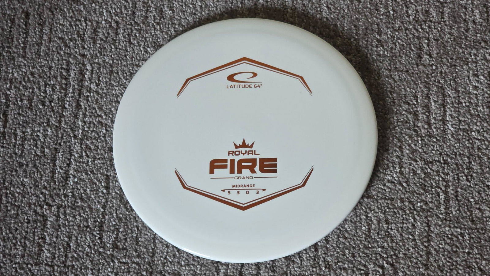 Latitude 64 Grand Fire | Overstable Midrange (5, 3, 0, 3