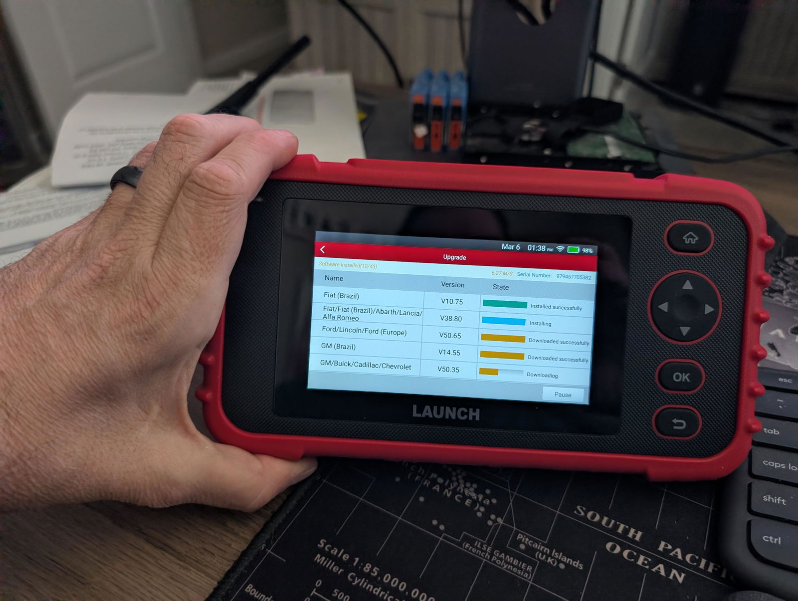 LAUNCH X431 CRP129X V3.0 OBD2 Scanner 4 System Diagnostic 8 Reset