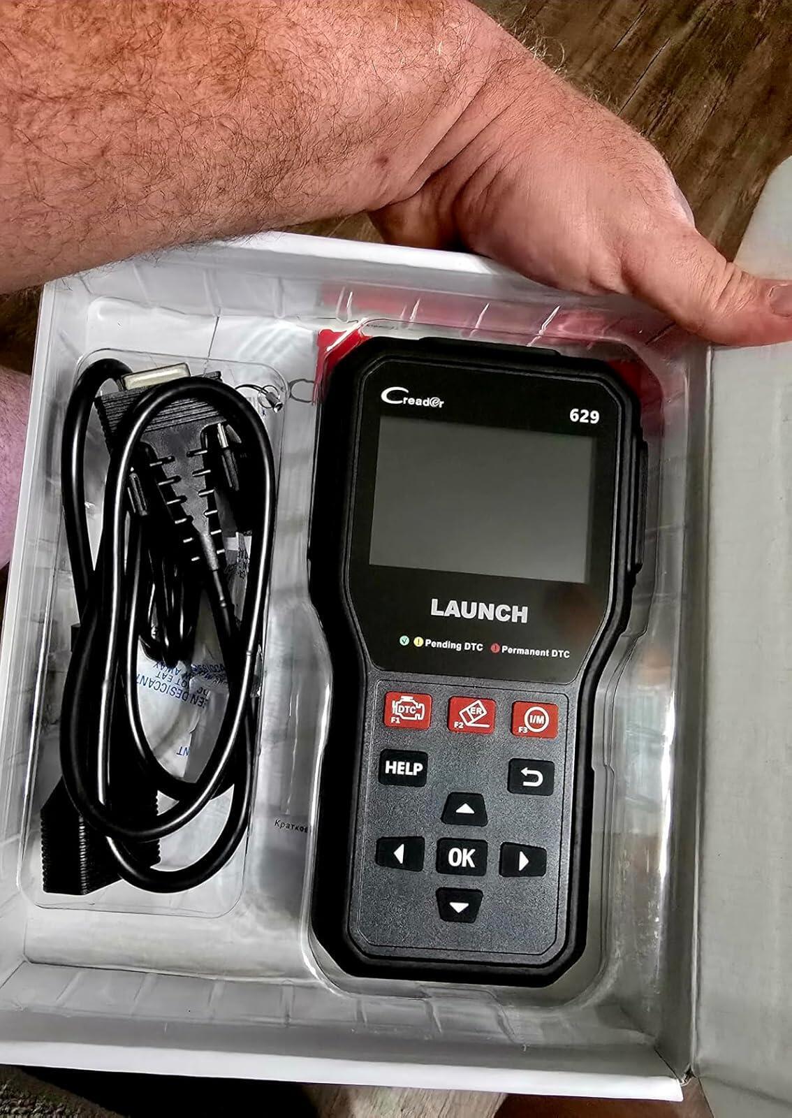LAUNCH CR629 ABS SRS Scan Tool OBD2 Scanner with Active Test