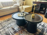 Minerva Coffee Table - Black Set of 2