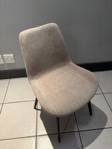 Nora Fabric Dining Chair - Taupe