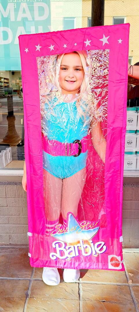 Kids Workout Barbie Inspired Costume