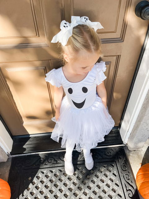 Ghost Leotard Costume
