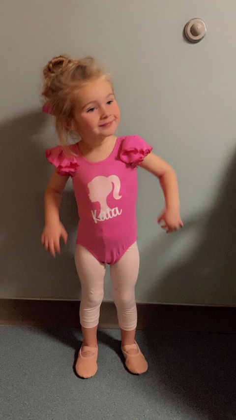 The It Girl | Bright Pink | Ruffle Sleeve Leotard