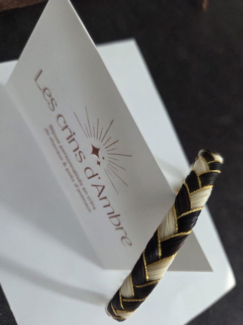 Bracelet tréssé en crins ORIGINAL (homme & femme)