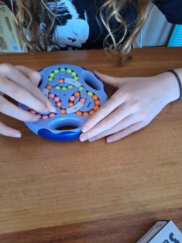Kids Travel Game Rubix Bead