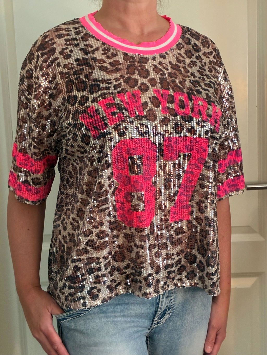 Pailletten T-Shirt 2605491