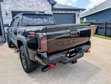 Tacoma Tail Light Cover Smoked Rear Light Cover Taillights Overlay for Toyota