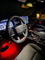 4Runner Door Ambient Lighting Kit Multi-color LED Door Handle Cup Lights 4PCS for Toyota