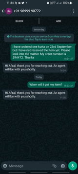 Customer review photo