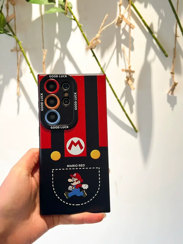 Samsung Series | "Super Mario" Liquid Silicone Phone Case