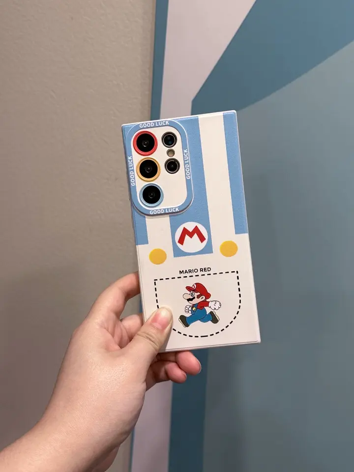 Samsung Series | "Super Mario" Liquid Silicone Phone Case
