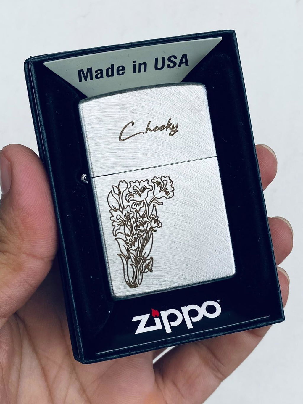 Zippo Reguler Chrome Arch - 24647