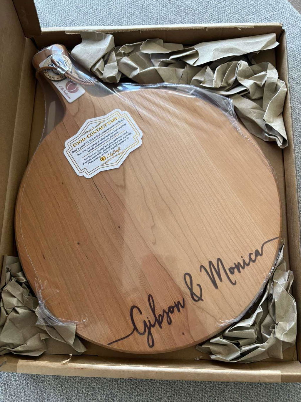 Personalised Cheese Board
