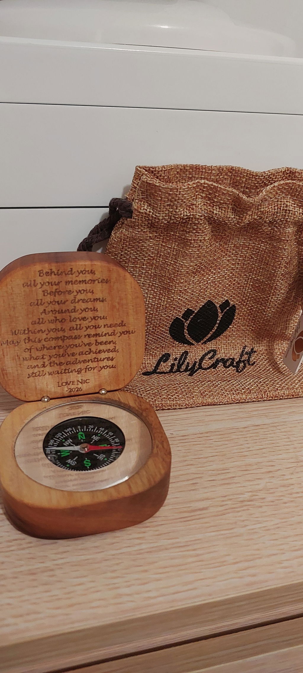 A Graduation Gift He’ll Actually Keep — Personalised Compass for Him