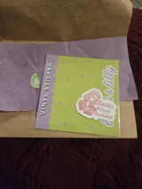 Etsy customer review photo