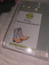Etsy customer review photo