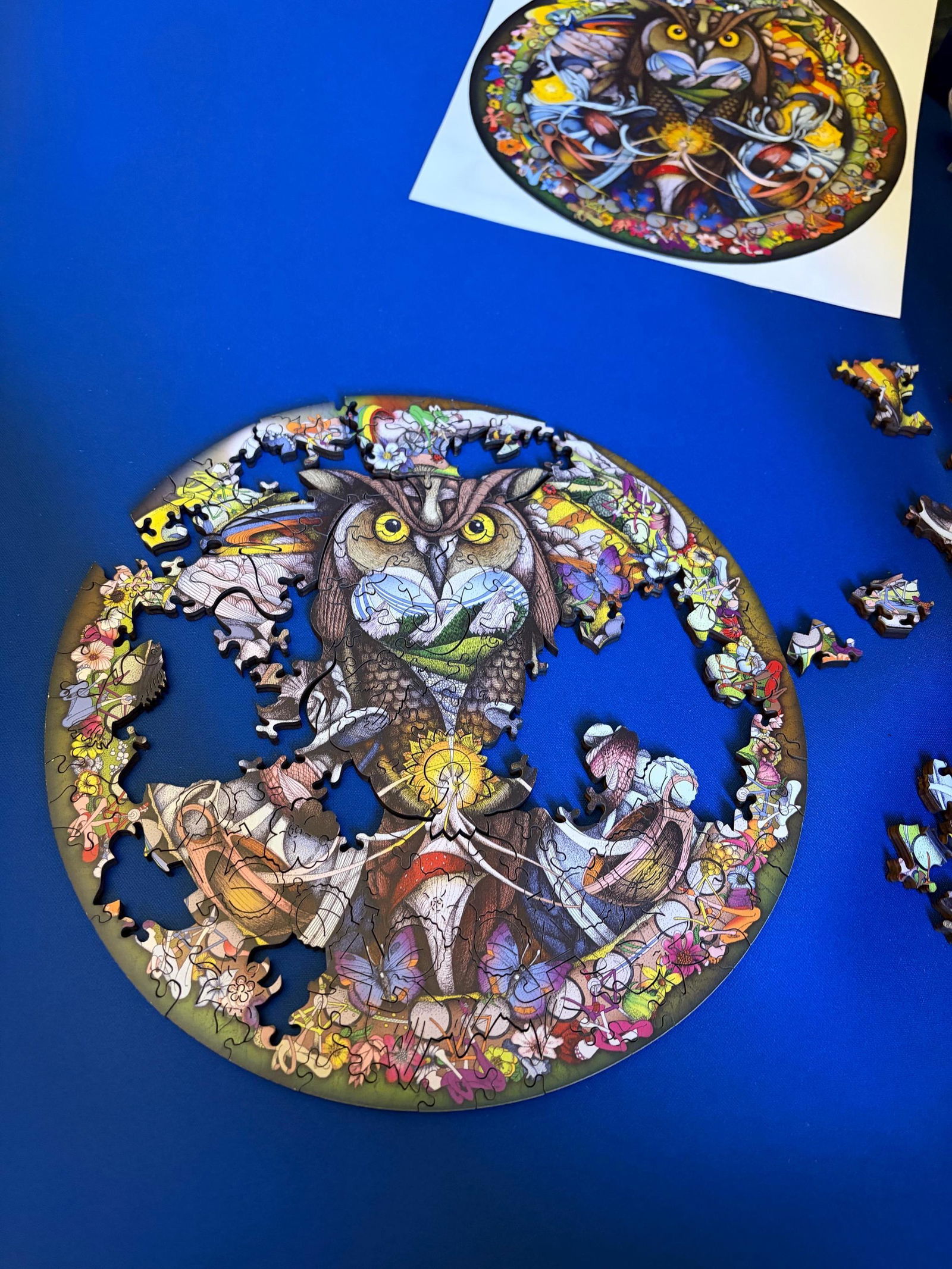Orchids Wooden Puzzle (380 Pieces) | Liminal Puzzle Co