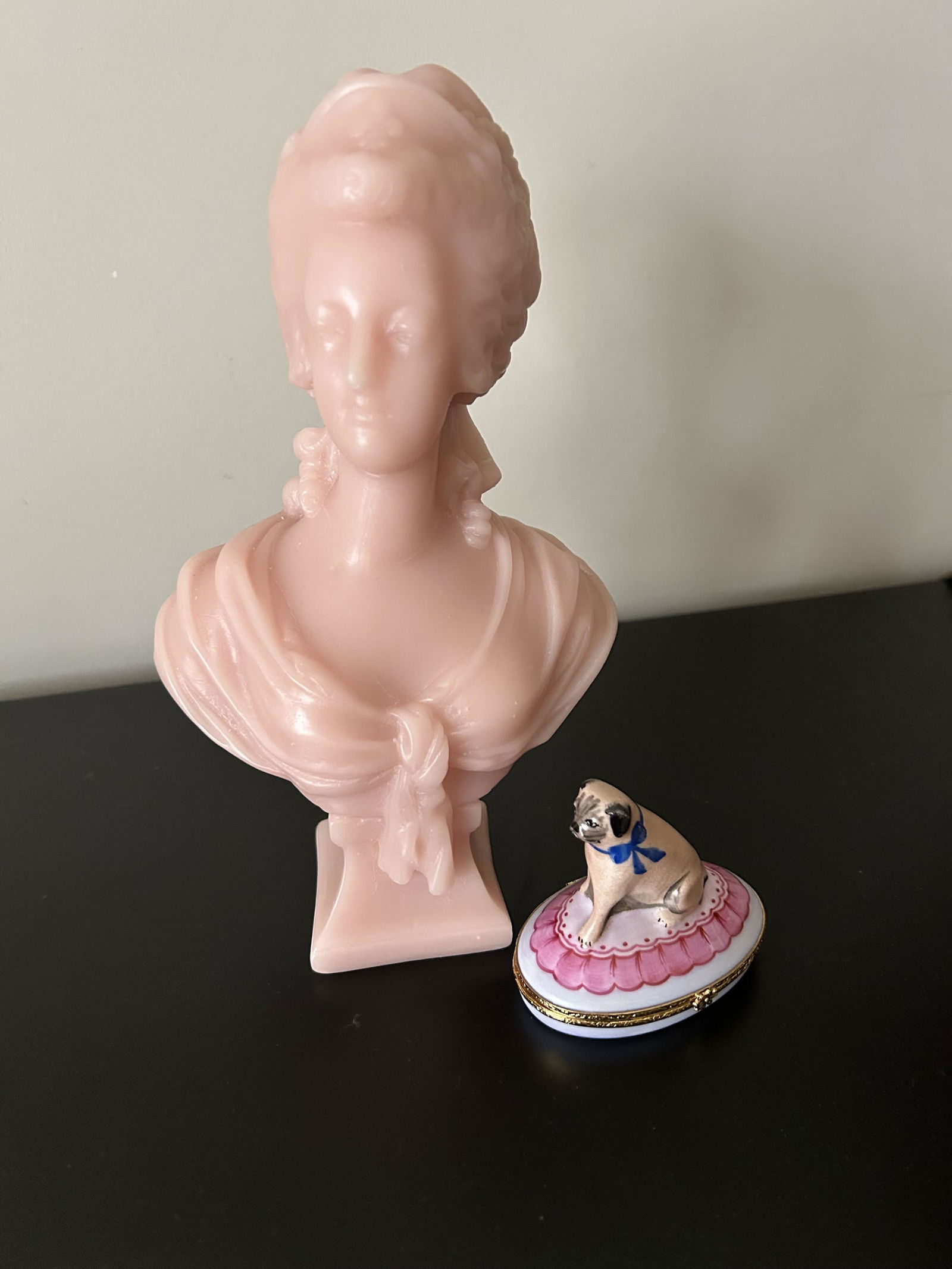 ポップコーン型磁器製美術品 リモージュボックス
