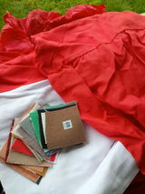 Linen Bed Skirt with Skirt Ruffled