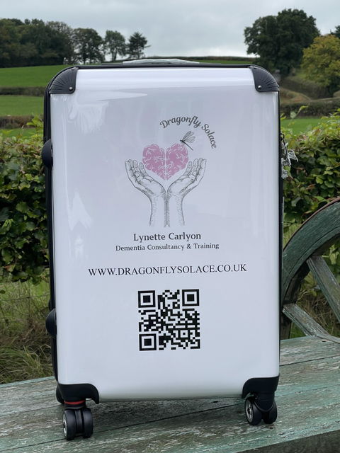Personalised Business QR Code Suitcase