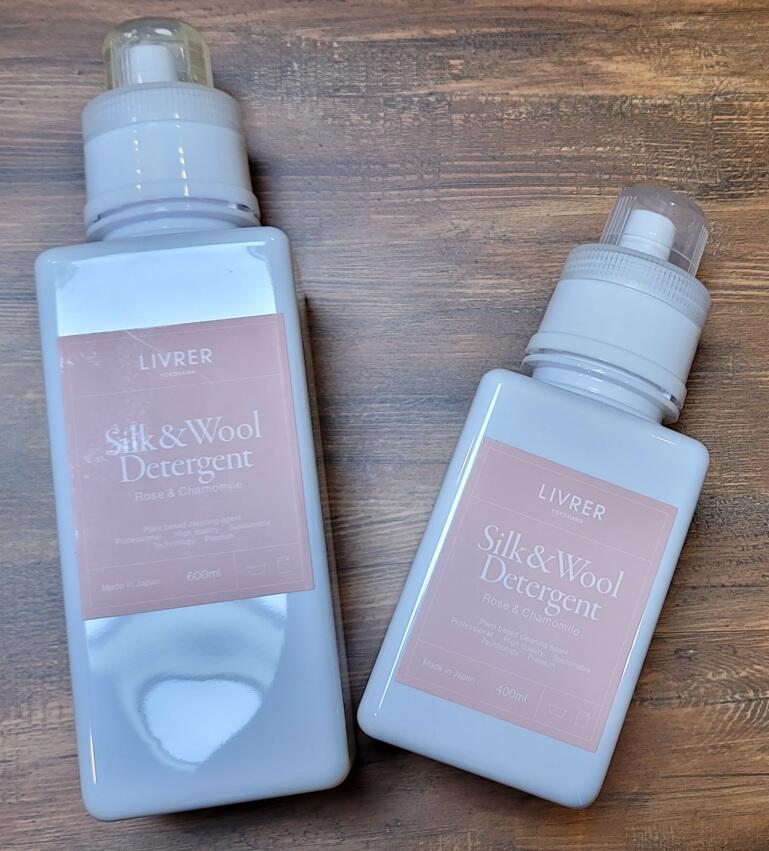 シルク&ウール ディタージェント ローズ&カモミール / 600ml – LIVRER