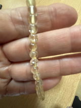 PULSERA DE CITRINO NATURAL 4MM