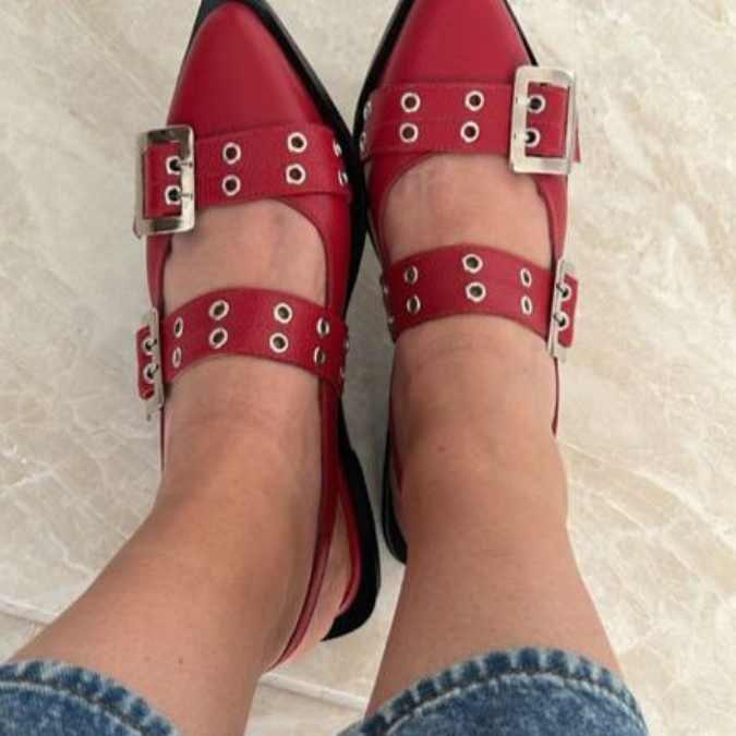 Mocasín en cuero para dama Victoria
