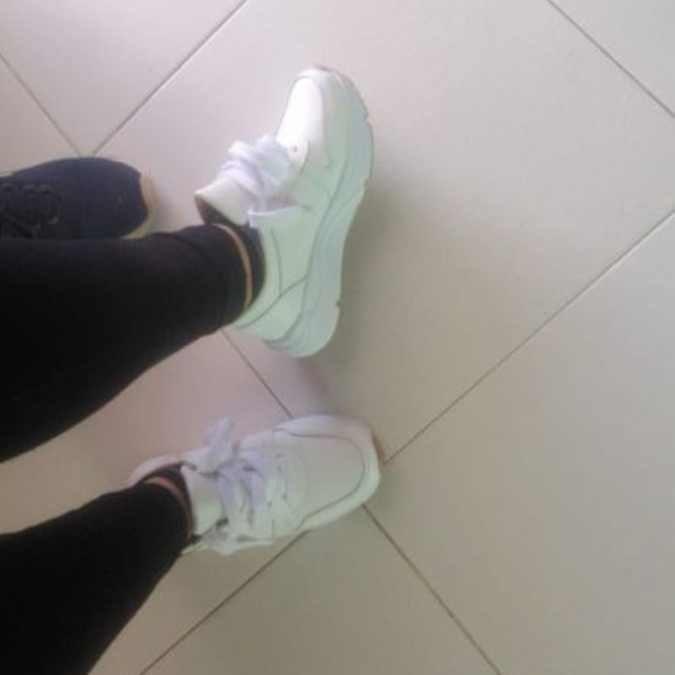 Tenis en cuero para dama Kioto