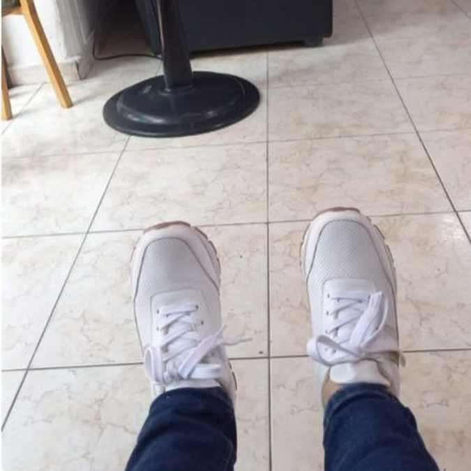 Tenis en cuero para dama Kioto
