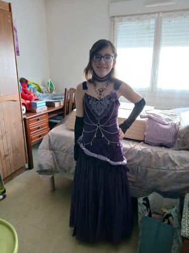 Purple Night Galaxy Lolita Camisole Dress