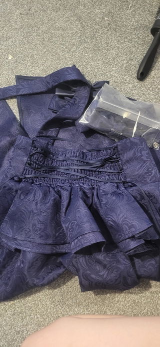Customer photo for Blue Rabbit Theater Jacquard Version Sweet Prince Cool Ouji Lolita Girdle
