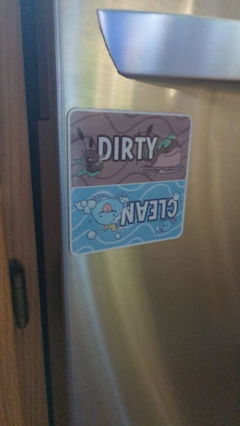 PK Dishwasher Magnet