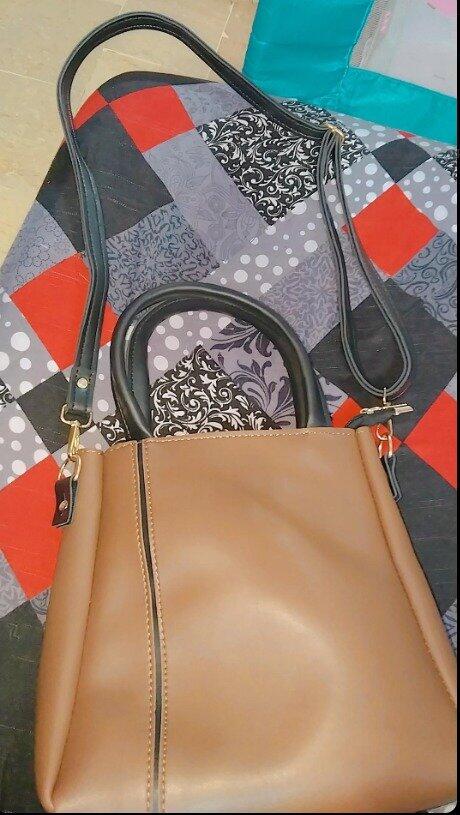 Vase bag Brown