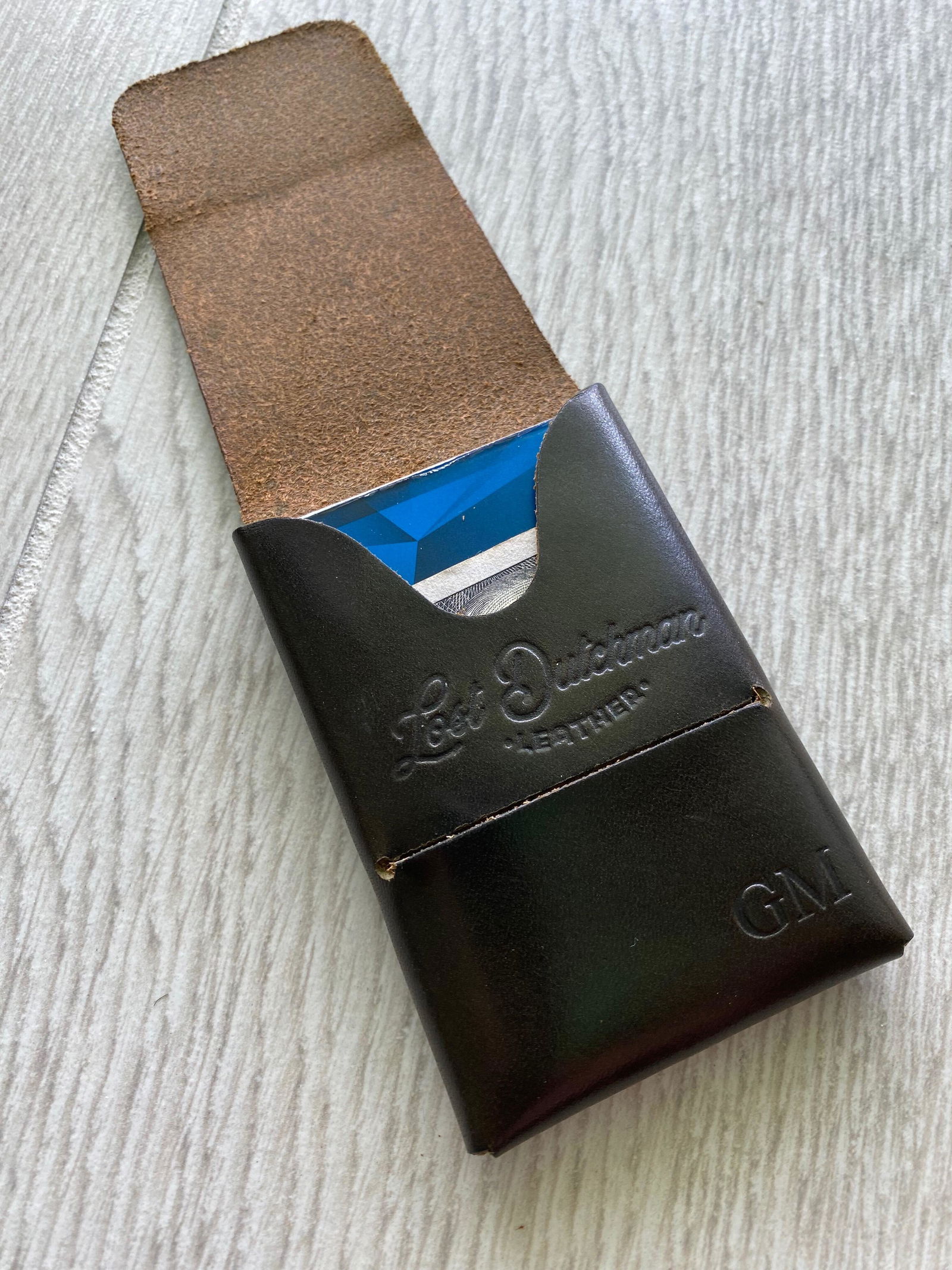 Mini Franklin Compact Wallet | Lost Dutchman Leather