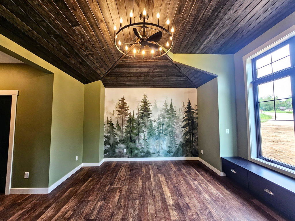MURALES - FOGGY FOREST