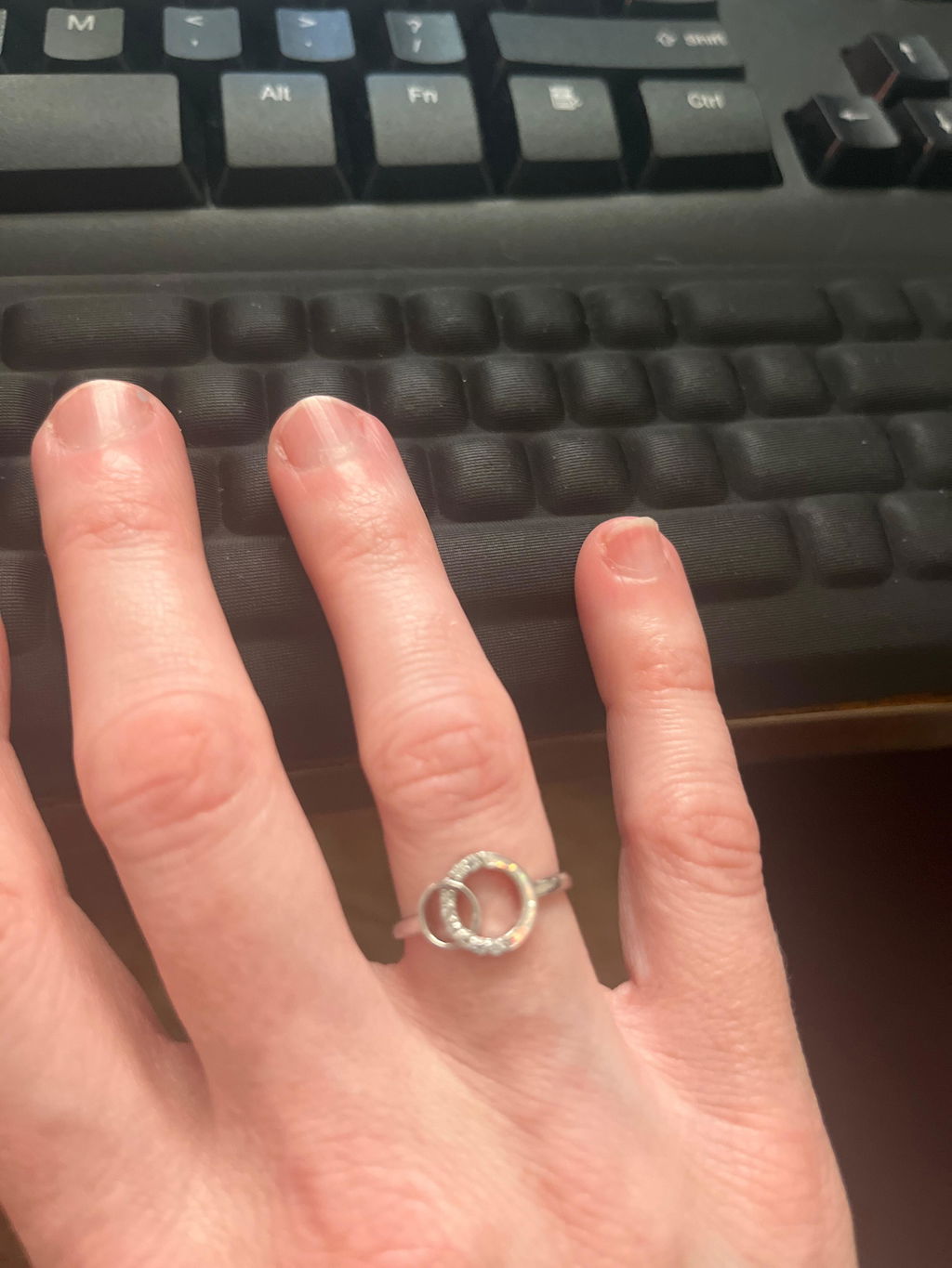 Bond of Light: Ashes Solid Gold Ring