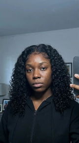 Raw Burmese Curly Human Hair Wig | HD Lace | 18"–30", customer review photo
