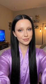 Bone Straight Glueless 5x5 HD Lace Closure Wig – Pre-cut & Bleached, customer review photo