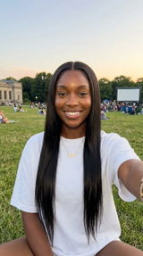 Bone Straight Glueless 5x5 HD Lace Closure Wig – Pre-cut & Bleached, customer review photo