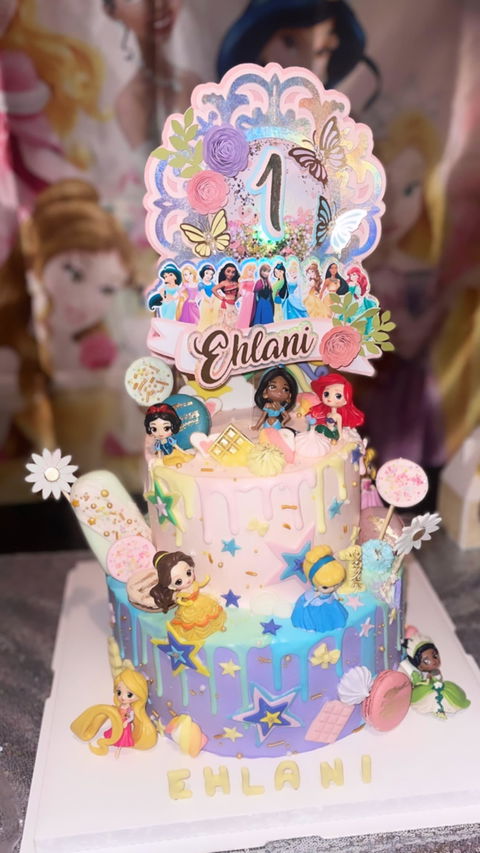 Princess Cake topper