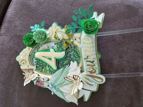 Tiana Princess Cake topper