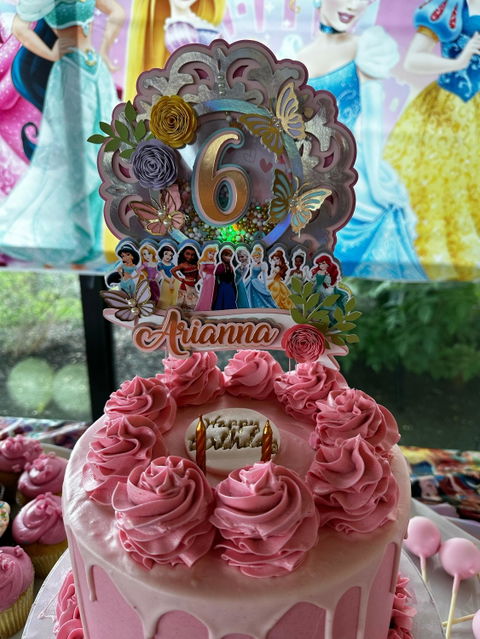 Princess Cake topper