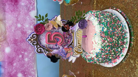 Cinderella Princess Cake topper
